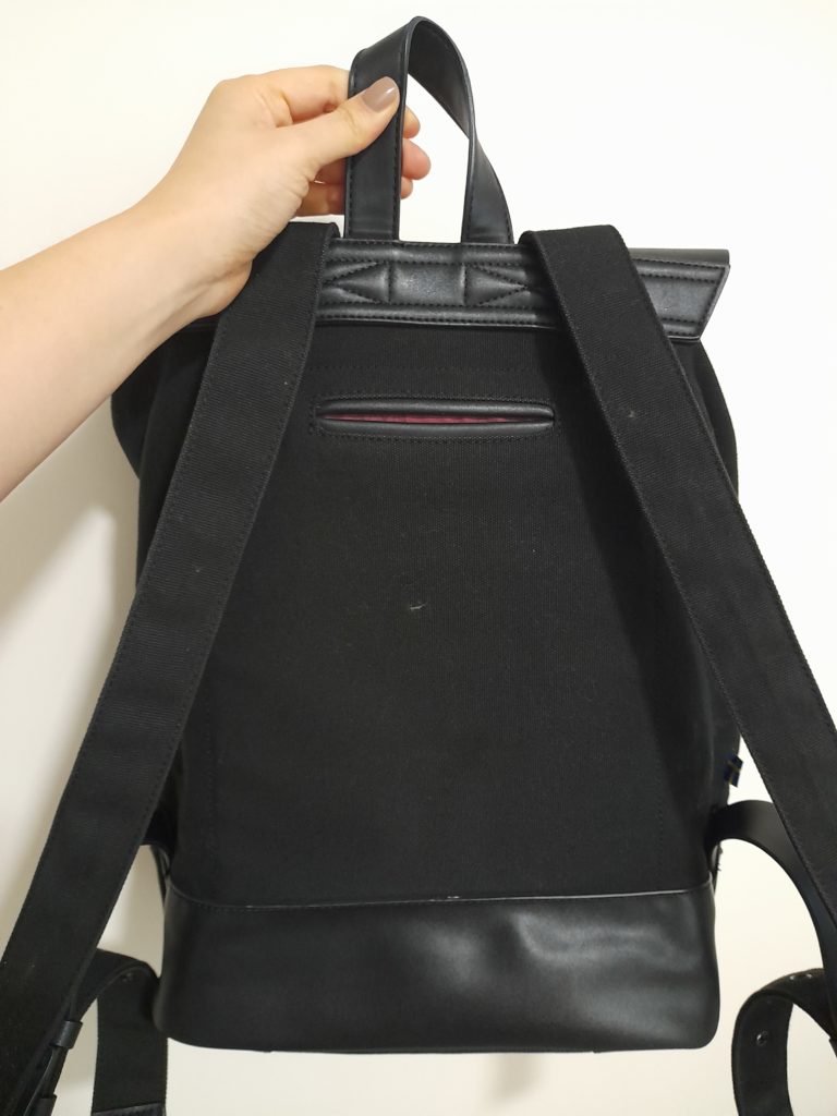 Back view of the Gaston Luga Praper backpack